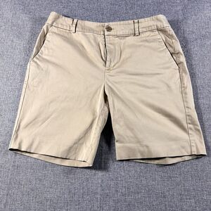 Lauren Ralph Lauren Women's Size 10 Bermuda Shorts Stretch Cotton Blend Tan